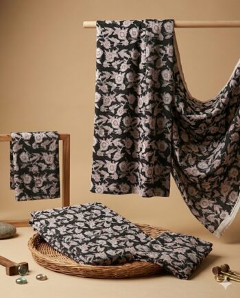 60x60 Cambric Cotton Printed Fabrics - SNG-04