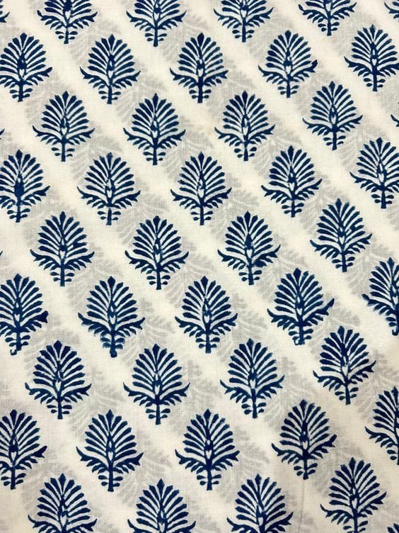Wholesale Block Print Fabric Supplier 7 Ethnic Block Print Fabric
