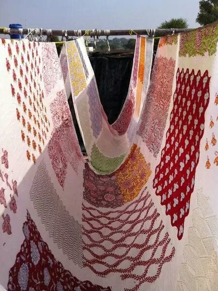 Wholesale Block Print Fabric Supplier 3 Sanganeri Print Fabric