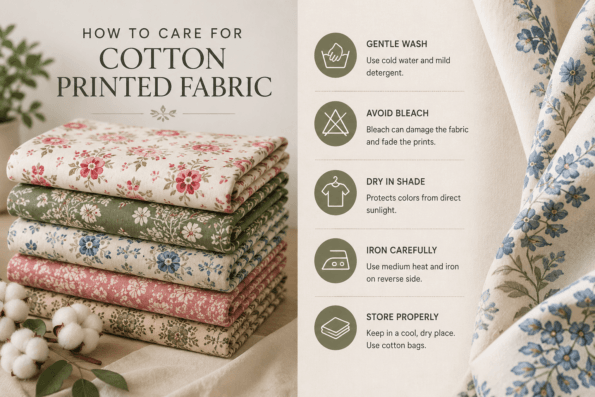 How to Care for Cotton Printed Fabric