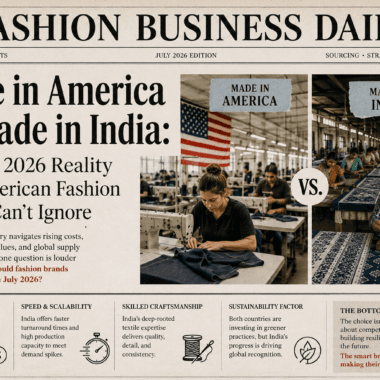 The World Is Coming to Jaipur — Here Is Exactly Why Global Fashion Brands Can’t Stop Sourcing Here in 2026