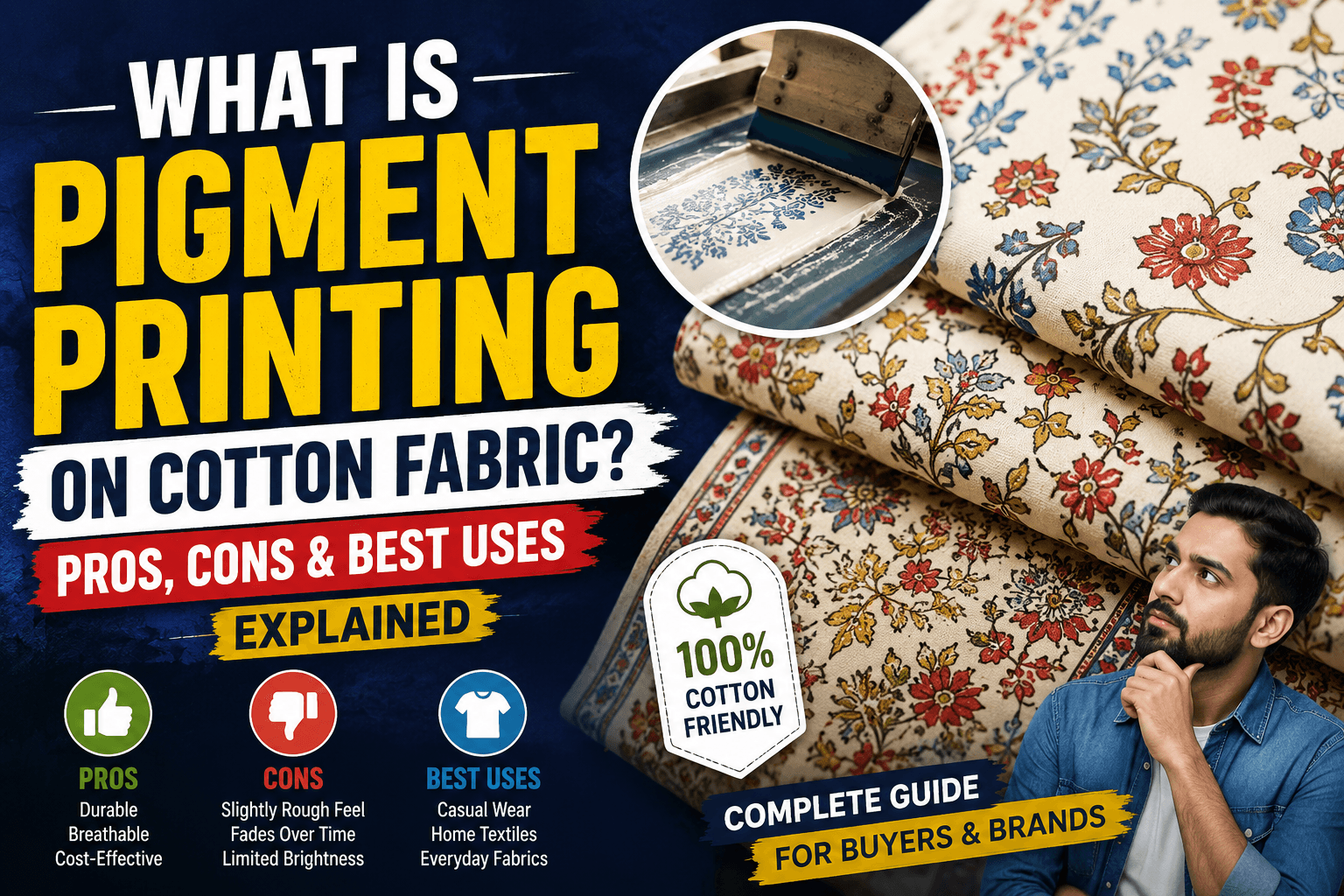 Your Fabric Has a Secret: What Pigment Printing on Cotton Really Does (And Nobody Tells You) 1 What is pigment printing on cotton