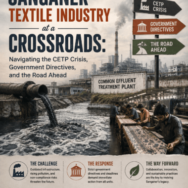 Sanganer Textile Industry at a Crossroads: Navigating the CETP Crisis, Government Directives, and the Road Ahead 2 The Prints Taking Over Global Fashion Right Now — And Why Jaipur Has Been Making Them for 500 Years